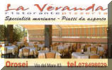 Visitenkarte Ristorante La Veranda