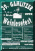 Plakat Weinlesefest