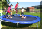 Spa am Trampolin