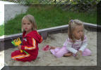 ...und in der Sandkiste