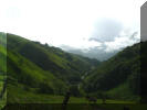 Auffahrt zum Col de Bouezou...