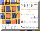 Visitenkarte Cafe Pessets