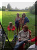 Und ab in den See