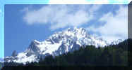 Die schneebedeckten schweizer Berge (48443 Byte)