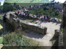 Auf der Mauer