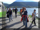 Spaziergang auf der Promenade