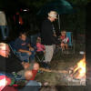 ...und am Lagerfeuer